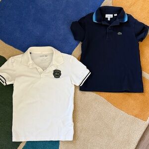 Lacoste Kids Polos Bundle in 8 / 128cm